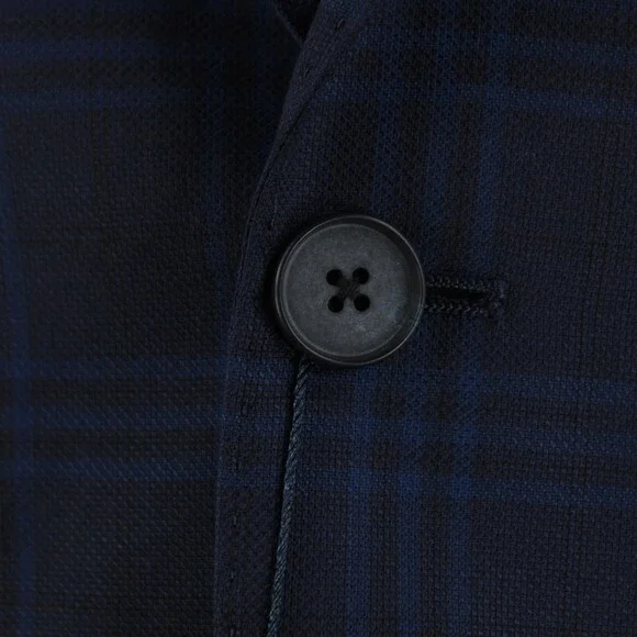 Cardinal of Canada NWT Wool Sport Coat Size 44R US In Blues Plaid